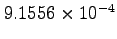 $9.1556\times10^{-4}$